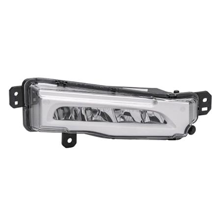 Left Front Fog Lamp (LED, With Silver Bezel, Original Equipment) for BMW X5 Van 2019 Onwards
