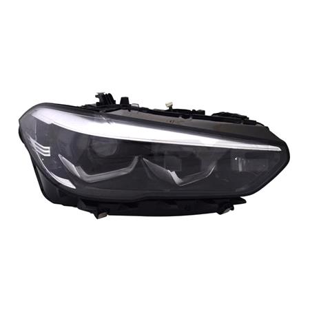 Right Headlamp (LED, Without Adaptive Lighting, Supplied Without Control Module, Original Equipment) for BMW X5 Van 2019 Onwards
