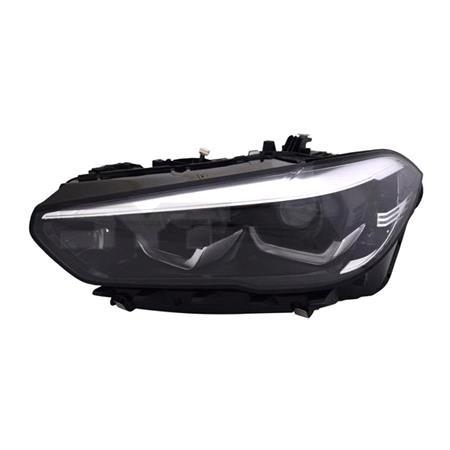 Left Headlamp (LED, Without Adaptive Lighting, Supplied Without Control Module, Original Equipment) for BMW X5 2018 Onwards