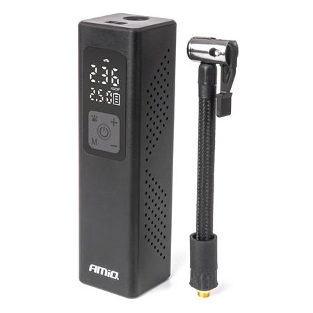 AMIO Automotive Air Compressor with LED Display, 12V, 100W