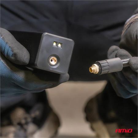 AMIO Automotive Air Compressor with LED Display, 12V, 100W