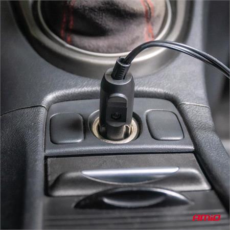 AMIO Automotive Air Compressor with LED Display, 12V, 100W