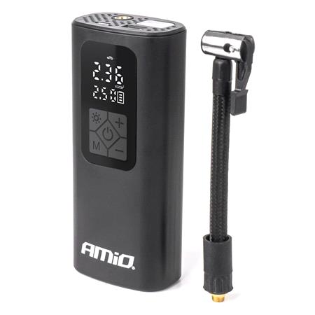 AMIO Portable Air Compressor with LED Display, USB C, 40W
