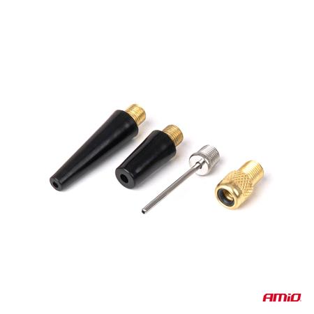 AMIO Portable Air Compressor with LED Display and Powerbank, 12V, USB C, 40W