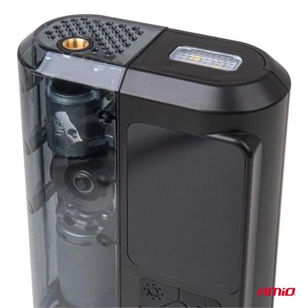 AMIO Portable Air Compressor with LED Display and Powerbank, 12V, USB C, 40W