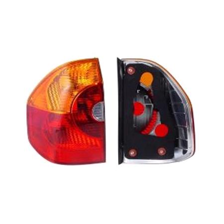 Left Rear Lamp (Outer, On Quarter Panel, Amber Indicator, Without Bulbholder, Original Equipment) for BMW X3 2004 2006
