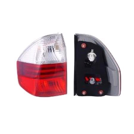 Left Rear Lamp (Outer, On Quarter Panel, Clear Indicator, Without Bulbholder, Original Equipment) for BMW X3 2007 on