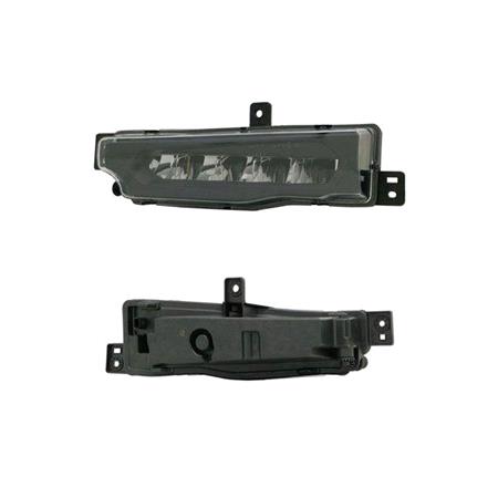 Left Front Fog Lamp (LED, Black Bezel) for BMW X3 2017 2021