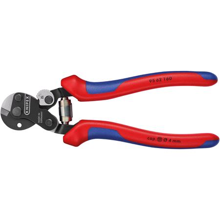 Knipex 04598 160mm Wire Rope Cutters with Heavy Duty Handles   