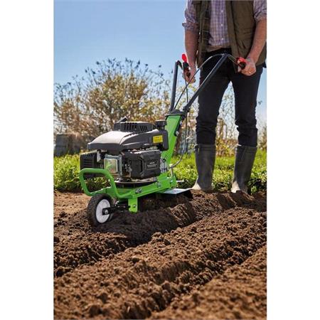 Draper 04604 Self Propelled Petrol Tiller and Cultivator, 560mm, 161cc/9HP