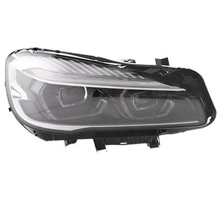 Right Headlamp (LED, Without Adaptive Lighting, Supplied Without Control Modules, Original Equipment) for BMW 2 Series Gran Tourer 2018 2021