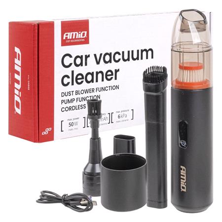 Compact Car Vacuum Cleaner and Dust Blower, 6 kPa, 50W, 150ml