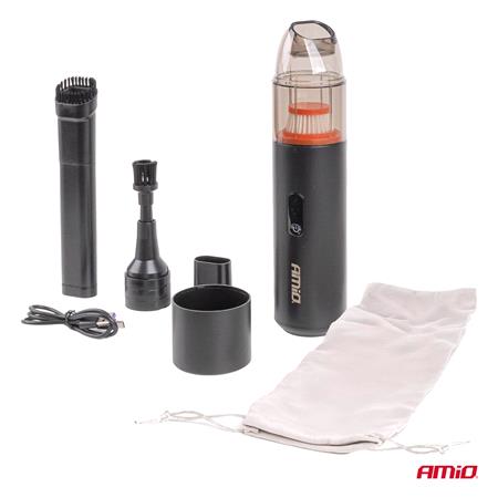 Compact Car Vacuum Cleaner and Dust Blower, 6 kPa, 50W, 150ml