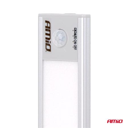 Rechargeable Magnetic LED Lamp with Motion Sensor, 1.2W, 1000mAh, 23cm