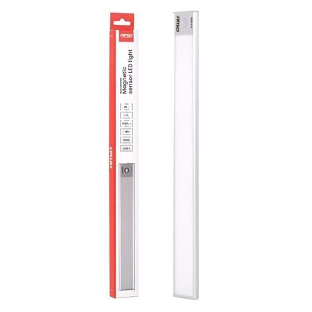 Rechargeable Magnetic LED Lamp with Motion Sensor, 2W, 1500mAh, 40cm