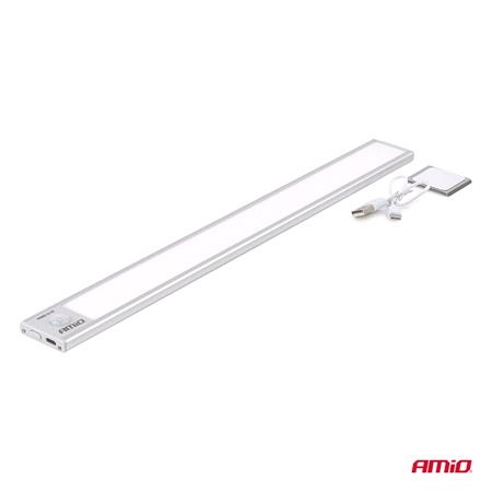 Rechargeable Magnetic LED Lamp with Motion Sensor, 2W, 1500mAh, 40cm