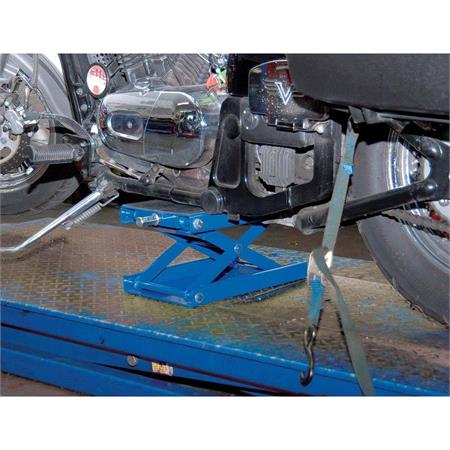 Draper 04991 450kg Motorcycle Scissor Stand with Pad
