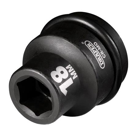 Draper 04999 Hi TORQ Impact Socket, 3/4" Sq. Dr., 18mm