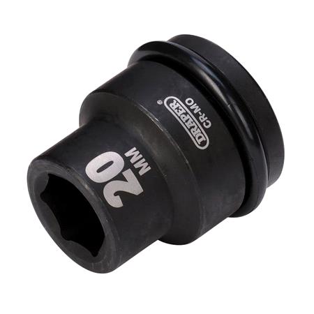 Draper Expert 05001 Hi TORQ Impact Socket, 3/4" Sq. Dr., 20mm