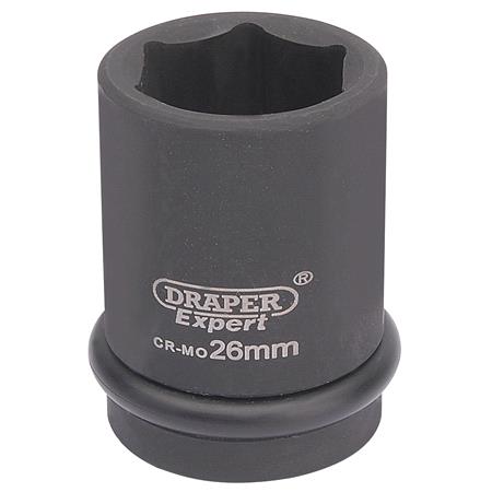 Draper Expert 05007 26mm 3 4 inch Square Drive Hi Torq 6 Point Impact Socket