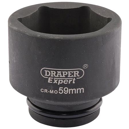 Draper Expert 05040 59mm 3 4 inch Square Drive Hi Torq 6 Point Impact Socket