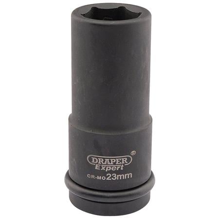 Draper Expert 05055 23mm 3 4 inch Square Drive Hi Torq 6 Point Deep Impact Socket