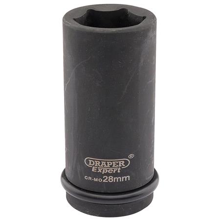 Draper Expert 05060 28mm 3 4 inch Square Drive Hi Torq 6 Point Deep Impact Socket