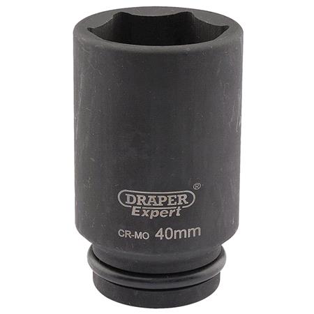 Draper Expert 05071 40mm 3 4 inch Square Drive Hi Torq 6 Point Deep Impact Socket