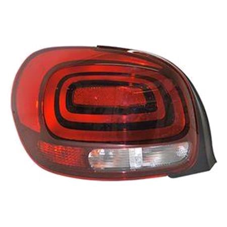 Left Rear Lamp (Outer, On Quarter Panel, Supplied Without Bulbholder, Original Equipment) for Citroen C3 III 2016 on