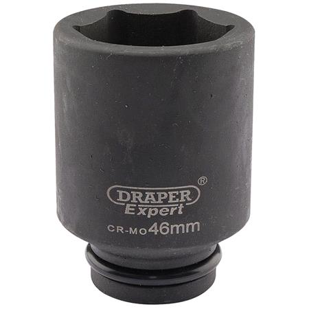 Draper Expert 05077 46mm 3 4 inch Square Drive Hi Torq 6 Point Deep Impact Socket