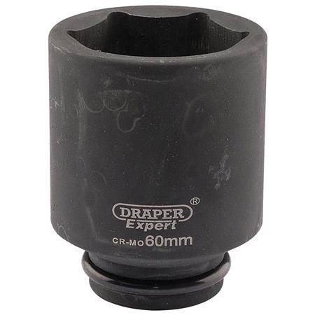 Draper Expert 05088 60mm 3 4 inch Square Drive Hi Torq 6 Point Deep Impact Socket