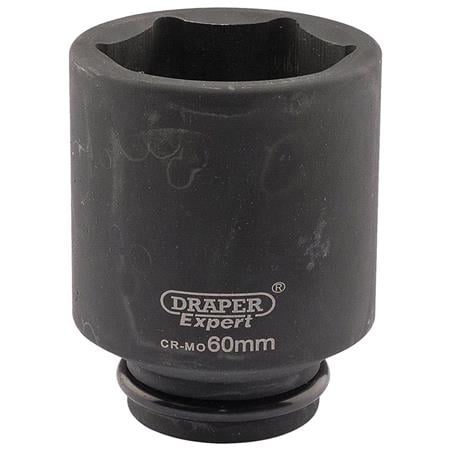 Draper Expert 05088 60mm 3 4 inch Square Drive Hi Torq 6 Point Deep Impact Socket