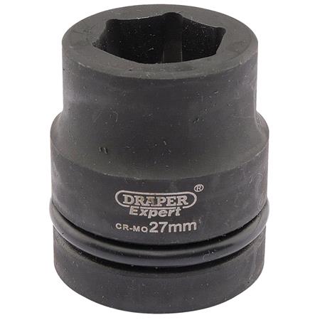 Draper Expert 05108 27mm 1 inch Square Drive Hi Torq 6 Point Impact Socket