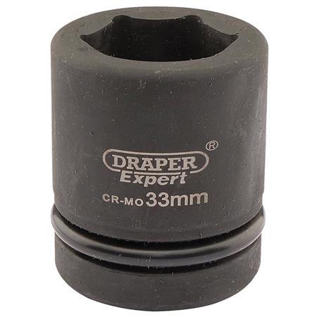 Draper Expert 05113 33mm 1 inch Square Drive Hi Torq 6 Point Impact Socket