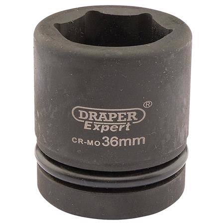 Draper Expert 05116 36mm 1 inch Square Drive Hi Torq 6 Point Impact Socket