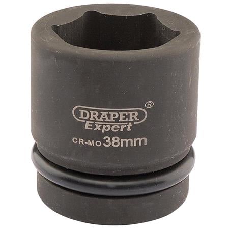 Draper Expert 05118 38mm 1 inch Square Drive Hi Torq 6 Point Impact Socket