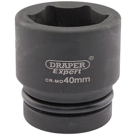 Draper Expert 05120 40mm 1 inch Square Drive Hi Torq 6 Point Impact Socket