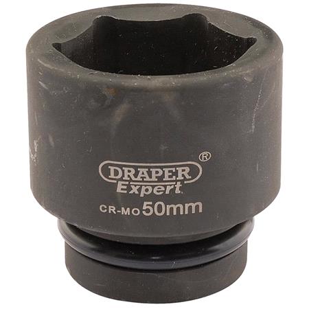 Draper Expert 05125 50mm 1 inch Square Drive Hi Torq 6 Point Impact Socket
