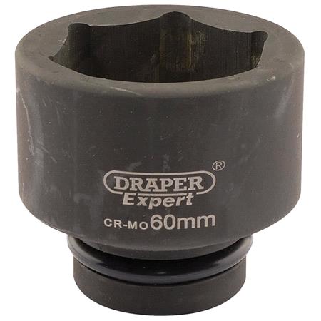 Draper Expert 05129 60mm 1 inch Square Drive Hi Torq 6 Point Impact Socket