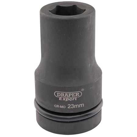 Draper Expert 05138 23mm 1 inch Square Drive Hi Torq 6 Point Deep Impact Socket