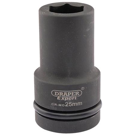 Draper Expert 05140 25mm 1 inch Square Drive Hi Torq 6 Point Deep Impact Socket