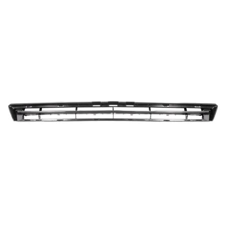 Citroen C4 2004 2010 Front Bumper Grille, upper, Matte Black