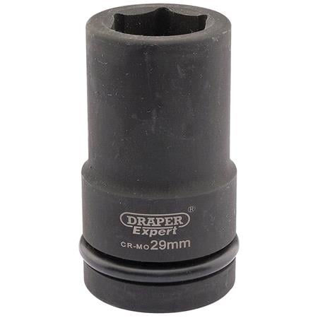 Draper Expert 05144 29mm 1 inch Square Drive Hi Torq 6 Point Deep Impact Socket