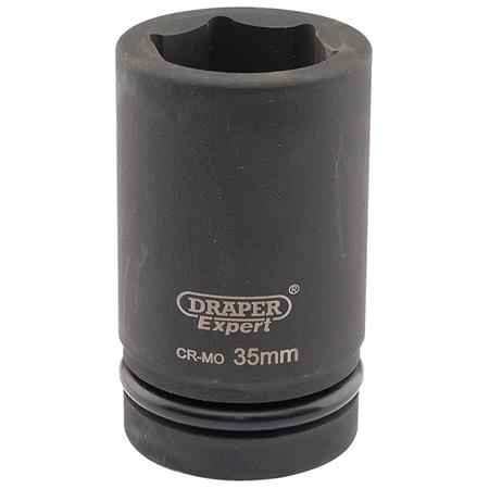 Draper Expert 05149 35mm 1 inch Square Drive Hi Torq 6 Point Deep Impact Socket