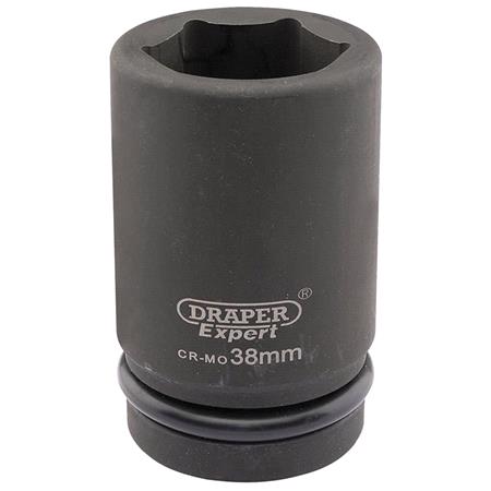 Draper Expert 05151 38mm 1 inch Square Drive Hi Torq 6 Point Deep Impact Socket