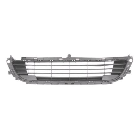 Citroen C4 2010 2020 Front Bumper Grille, Lower, Front, Without Holes For Parking Sensors, TUV Approved