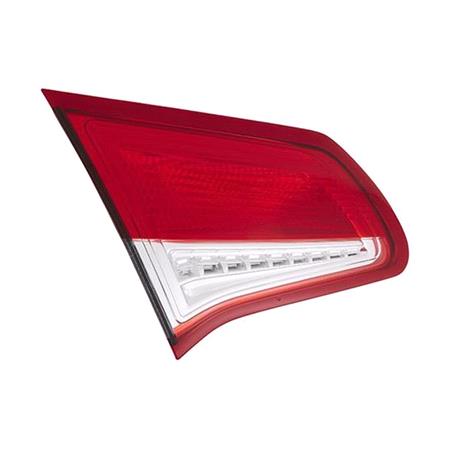 Left Rear Lamp (Inner, On Boot Lid, Supplied With Bulbholder, Original Equipment) for Citroen C4 II Hatchback 2010 to 2014