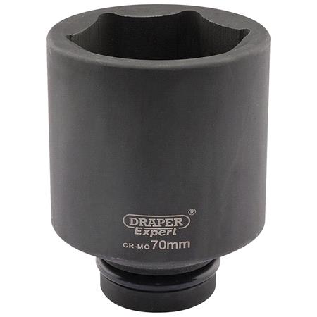 Draper Expert 05159 70mm 1 inch Square Drive Hi Torq 6 Point Deep Impact Socket