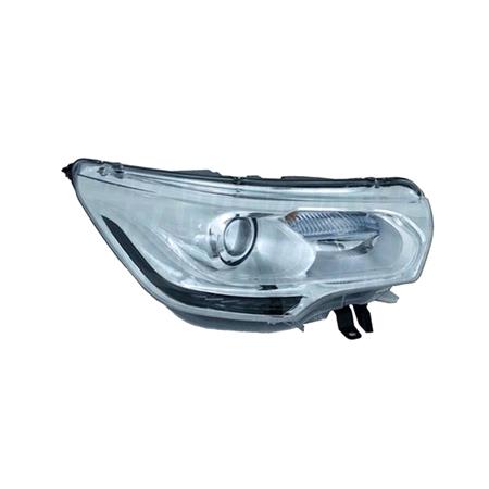 Right Headlamp (Bi Xenon, Takes D1S Bulb, With Bend Light, Original Equipment) for Citroen C4 2015 to 2020