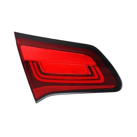 Left Rear Lamp (Inner, On Boot Lid, Original Equipment) for Citroen C4 2015 to 2020